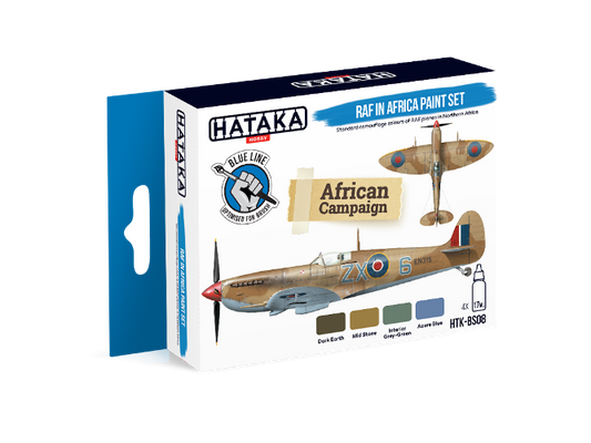 Hataka (blue line) RAF in Africa Paint Set