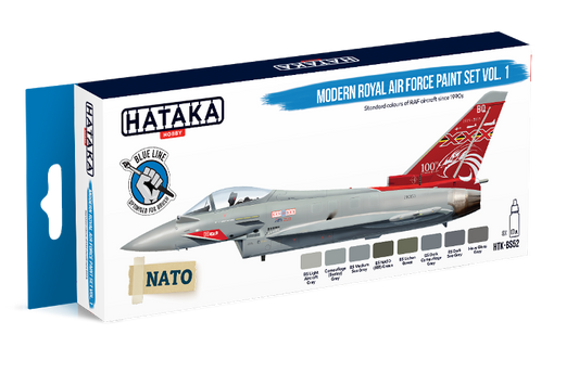 Hataka (blue line) Modern Royal Air Force Paint Set Vol.1