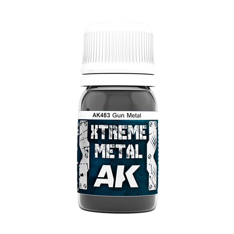 AK Interactive Xtreme Metal Gun Metal 30ml