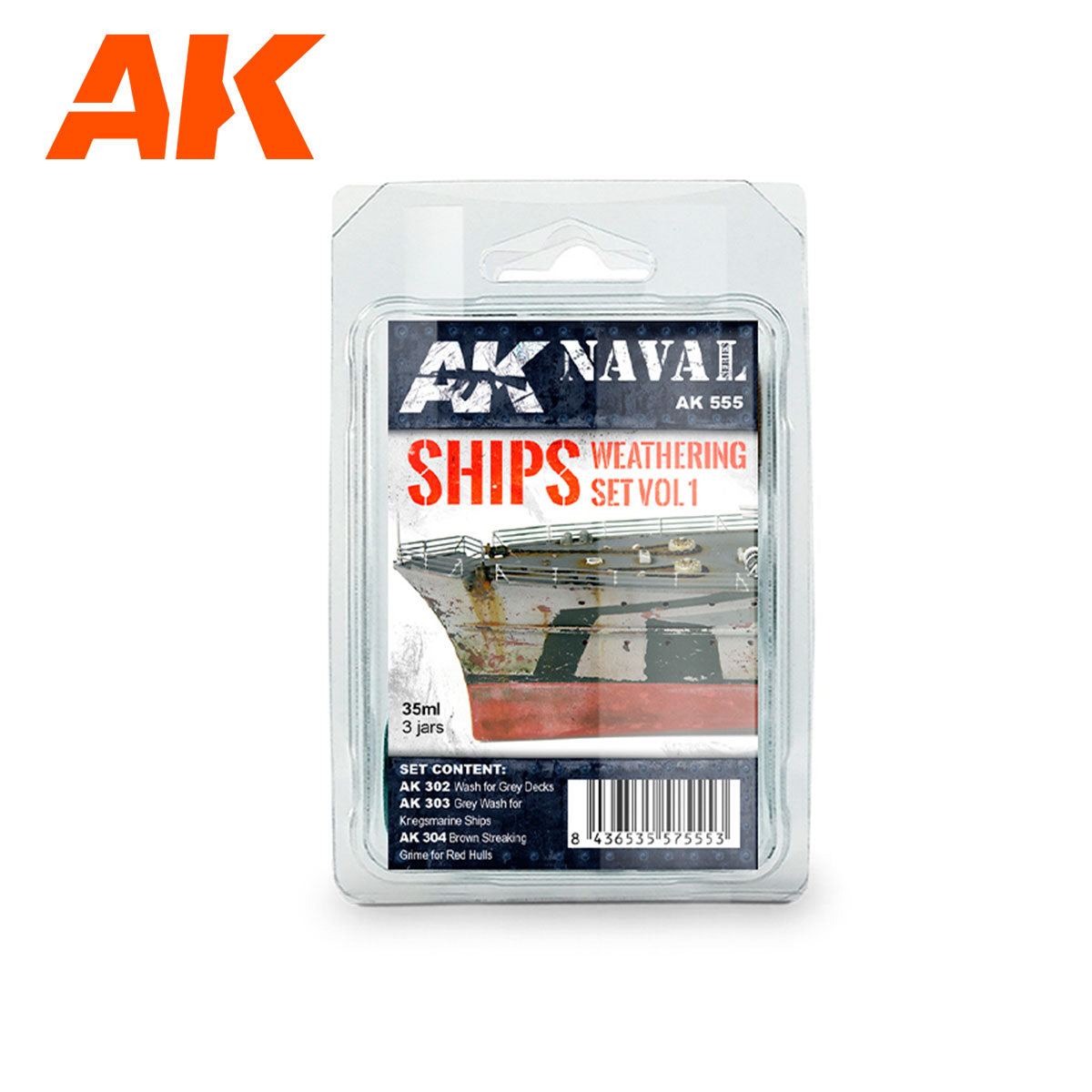 AK Interactive Ship Weathering Set Vol.1