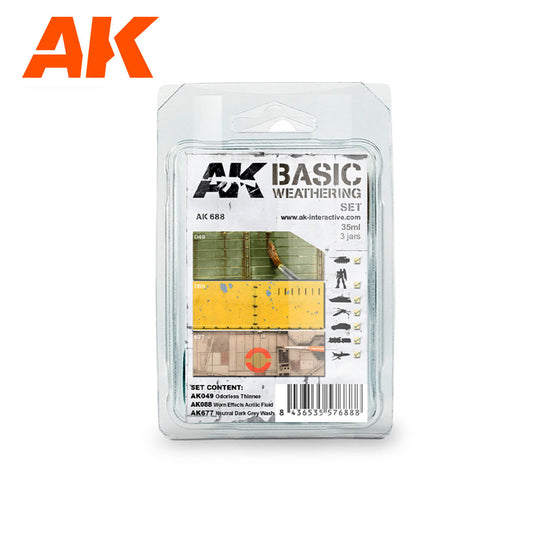 AK Interactive Basic Weathering Set