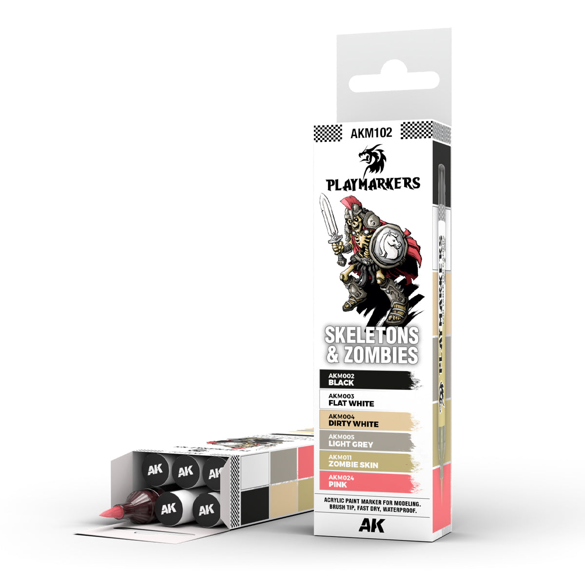 AK Interactive Playmarkers Set 'Skeletons & Zombies'