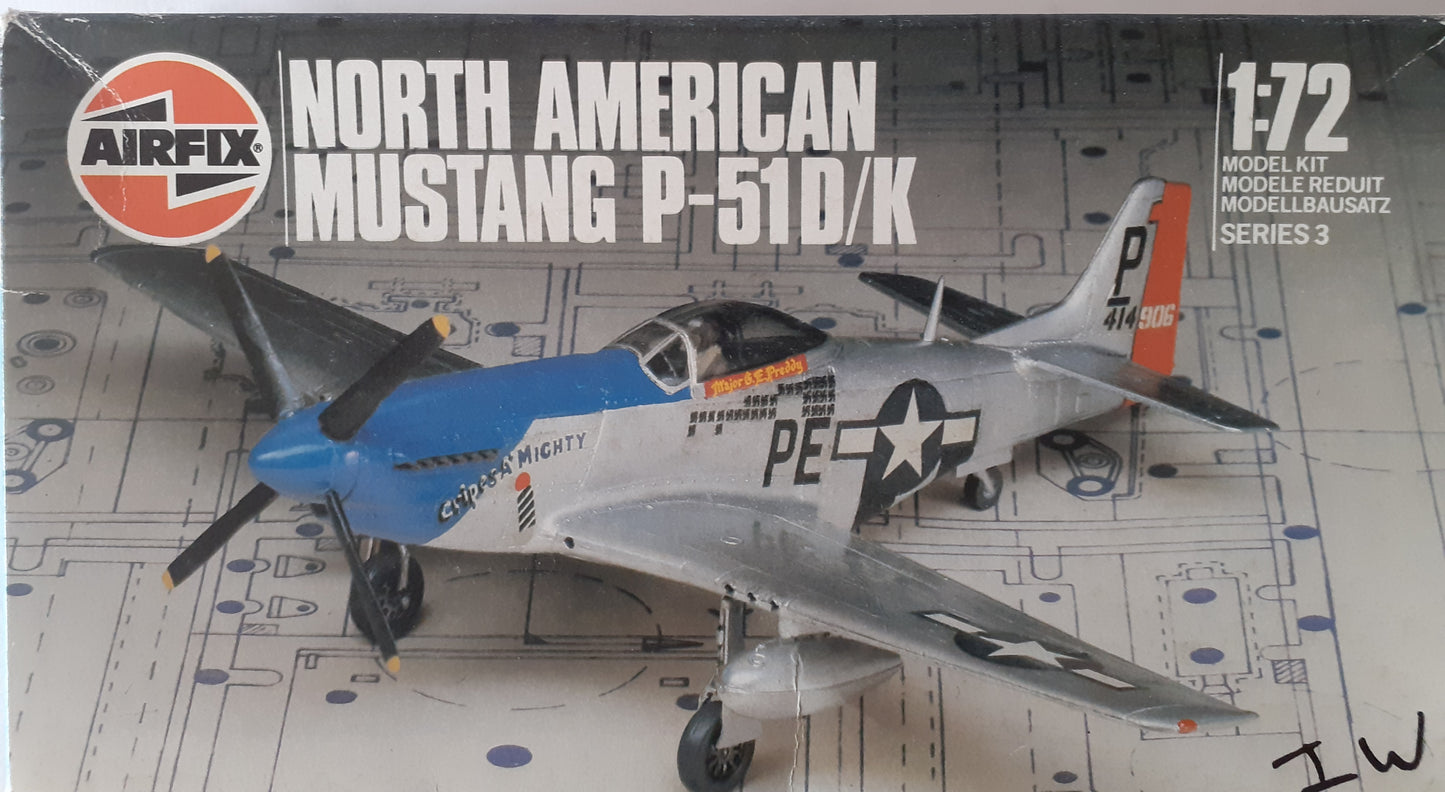 Airfix 1:72 North American Mustang P-51D/K
