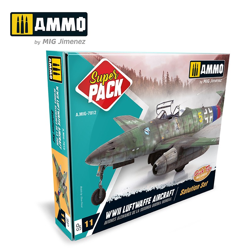 Ammo WWII Luftwaffe Aircraft Super Pack Paint Solution Set