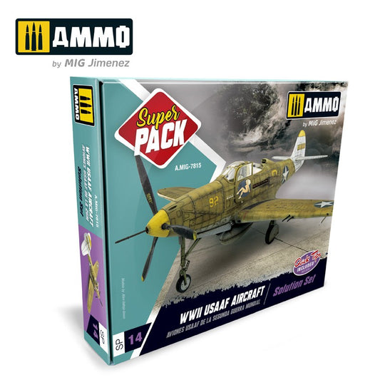 Ammo WWII USAAF Aircraft Super Pack Paint Solution Set