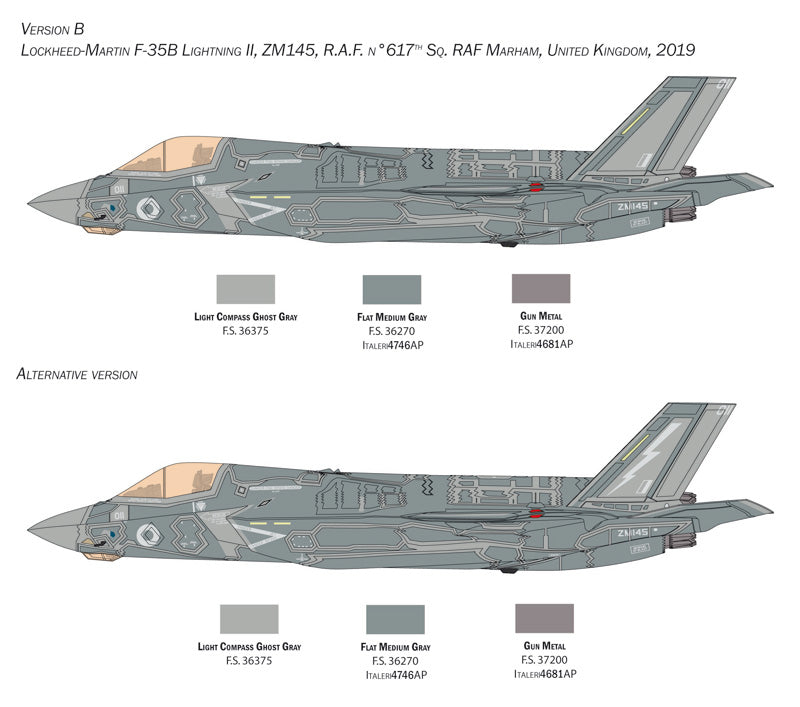 Italeri 1:48 Lockheed Martin F-35B Lightning II STOVL version