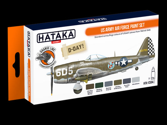 Hataka (orange line) US Army Air Force Paint Set
