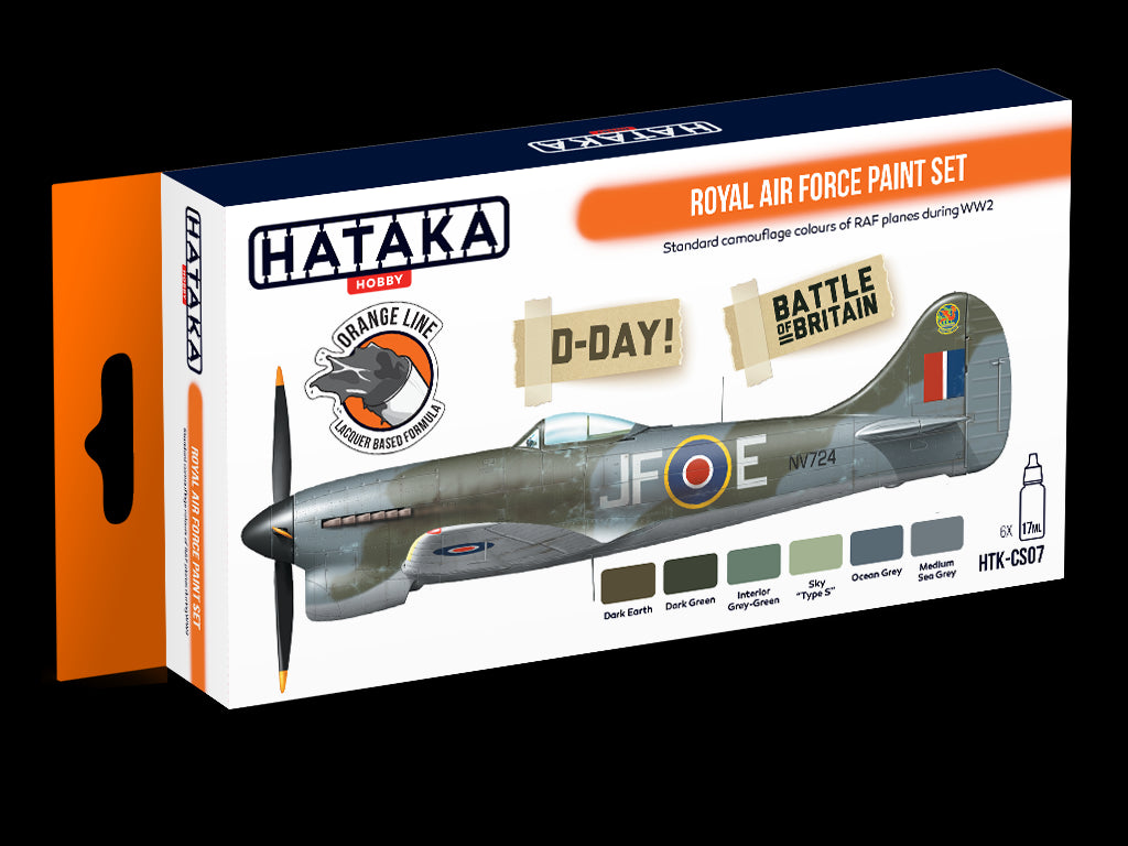 Hataka (orange line) Royal Air Force Paint Set