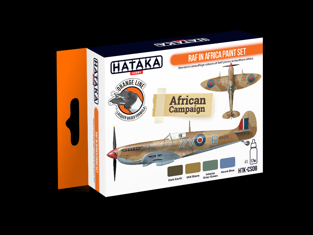 Hataka (orange line) RAF in Africa Paint Set