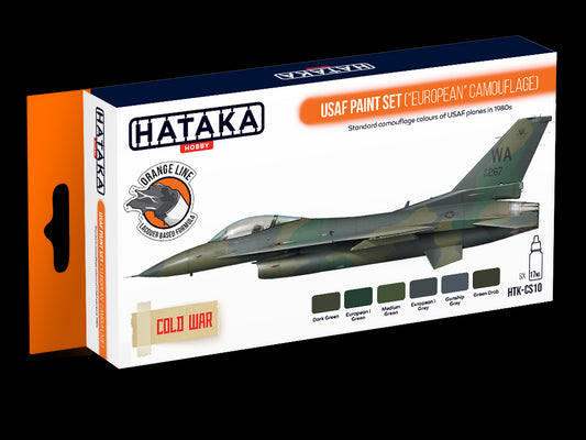 Hataka (orange line) USAF Paint Set ("European" Camouflage)