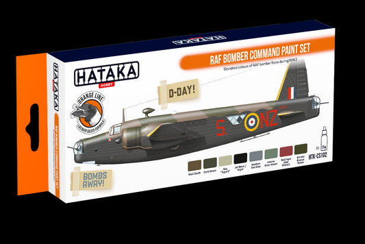 Hataka (orange line) RAF Bomber Command Paint Set