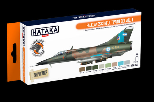 Hataka (orange line) Falklands Conflict Paint Set Vol.1