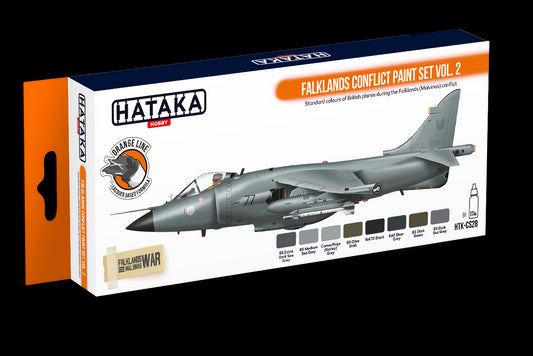 Hataka (orange line) Falklands Conflict Paint Set Vol.2