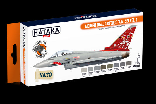 Hataka (orange line) Modern Royal Air Force Paint Set Vol. 1