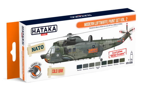 Hataka (Orange Line) Modern Luftwaffe Paint Set Vol. 2