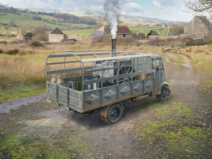 ICM 1:35 Gulaschkanone WWII Mobile Field Kitchen LKW AHN
