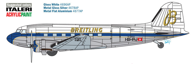 Italeri 1:72 Breitling DC-3