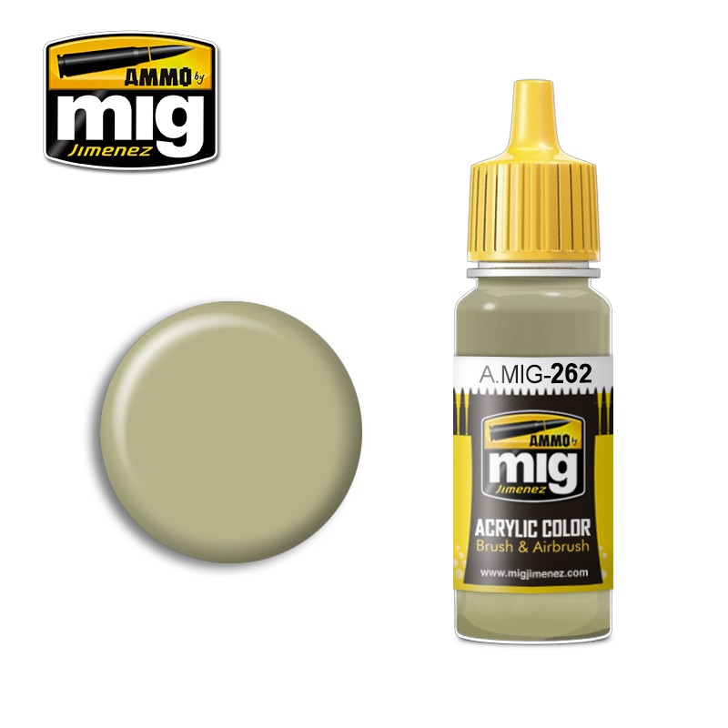 Ammo Mig Acrylic Paint IJN Ash Grey 17ml