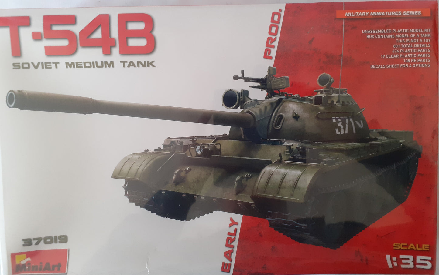 Miniart 1:35 T-54B Soviet Tank