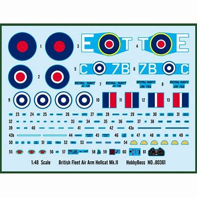 HobbyBoss 1:48 British Fleet Air Arm Hellcat MkII