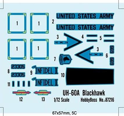 HobbyBoss 1:72 UH-60A Blackhawk