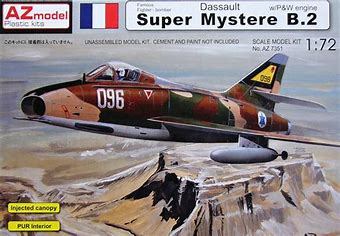 AZmodel Dassault Super Mystere B.2 (2011)