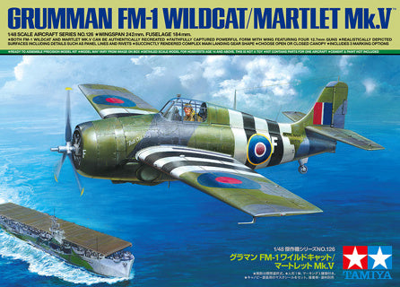 Tamiya 1:48 Grumman FM-1 Wildcat/Martlet Mk.IV Model Kit