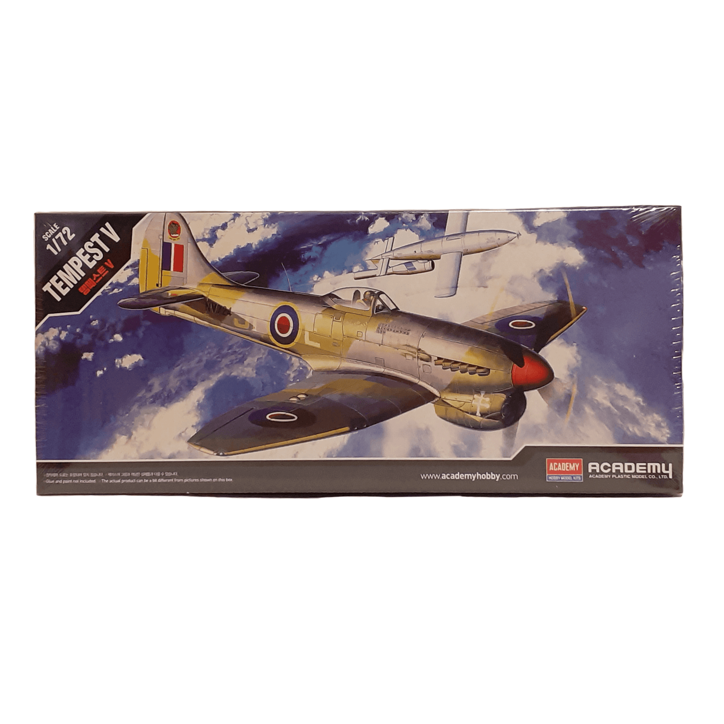 1/72 Scale Academy Tempest V Plastic Model Kit in Box