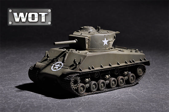 Trumpeter 1:72 US M4A3E8 with 105mm M4 Model Kit