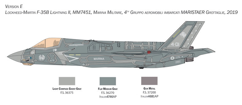 Italeri 1:48 Lockheed Martin F-35B Lightning II STOVL version