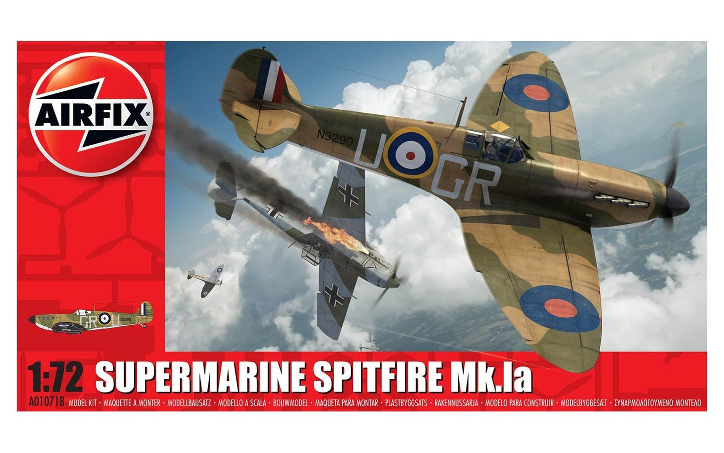 Airfix 1:72 Supermarine Spitfire Mk1a
