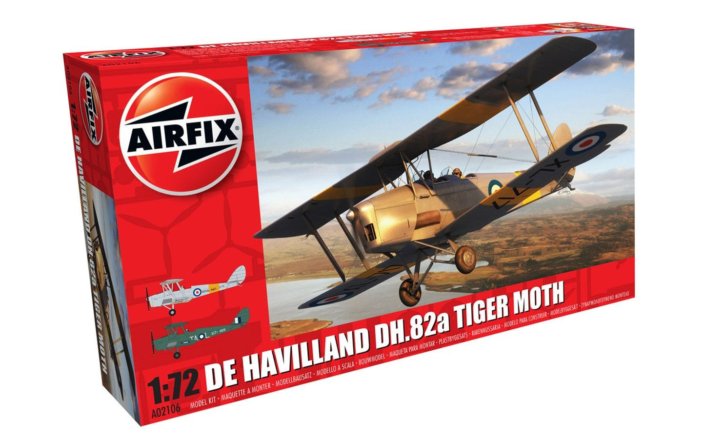 Airfix 1:72 De Havilland DH.82a Tiger Moth