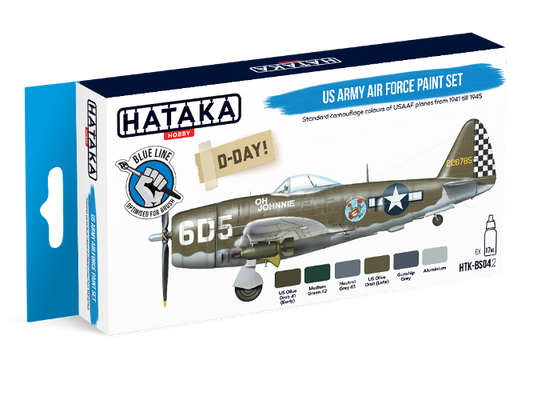 Hataka (blue line) US Army Air Force Paint Set