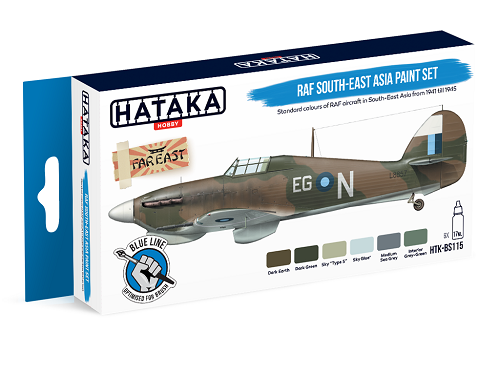 Hataka (blue line) RAF South-East Asia Paint Set