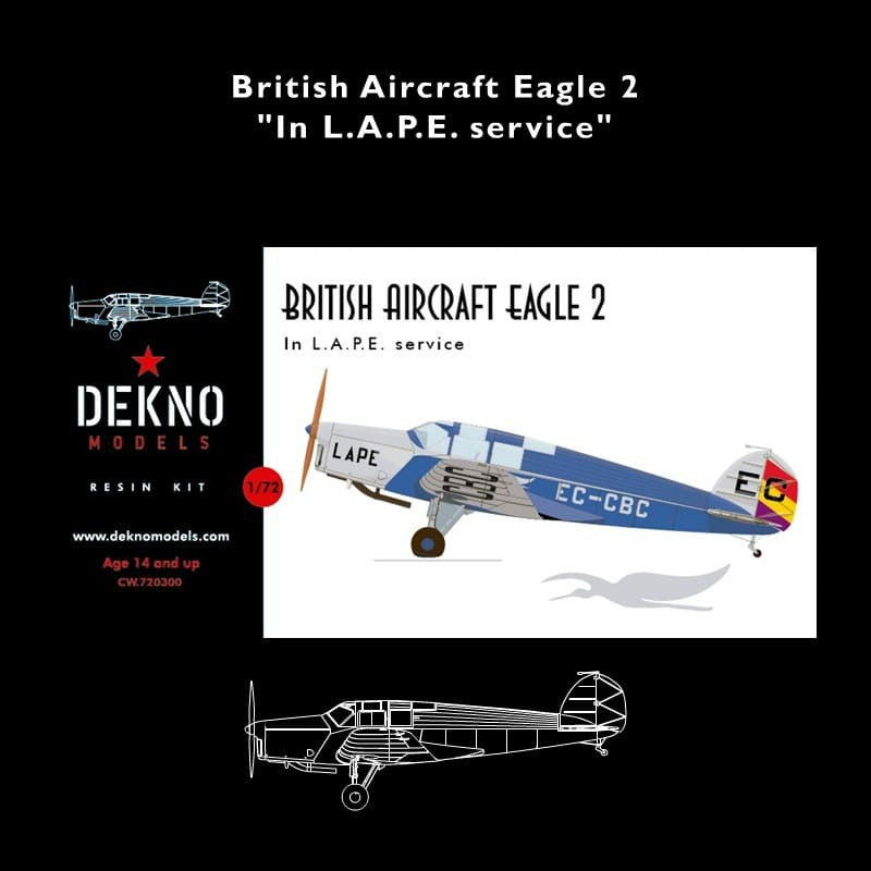 Dekno Models British Aircraft Eagle 2