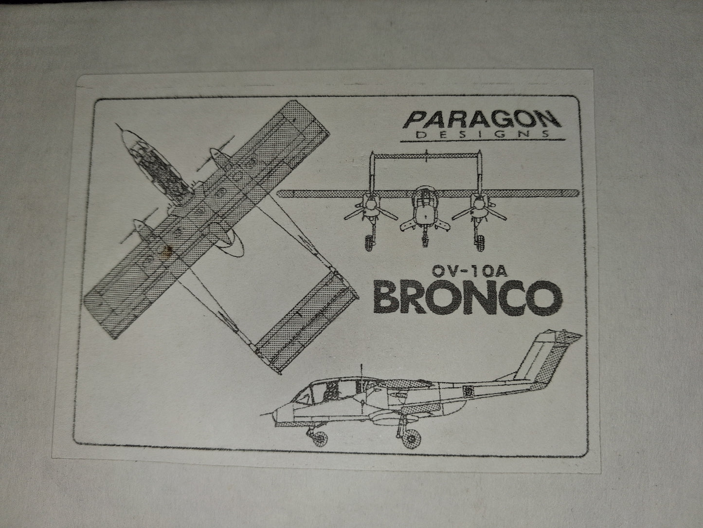 Paragon Designs 1:48 Bronco OV-10A Update kit