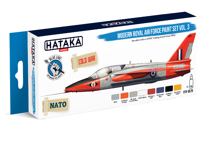 Hataka (blue line) Modern Royal Air Force Paint Set Vol.3