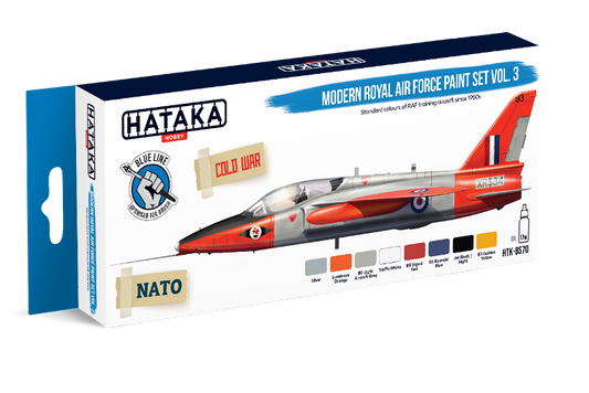 Hataka (blue line) Modern Royal Air Force Paint Set Vol.3