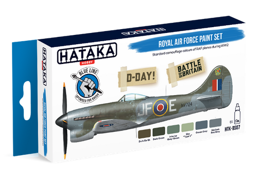 Hataka (blue line) Royal Air Force Paint Set