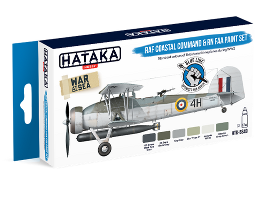 Hataka (blue line) RAF Coastal Command & RN FAA Paint Set