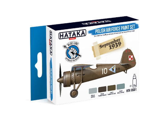 Hataka (blue line) Polish Air Force Paint Set