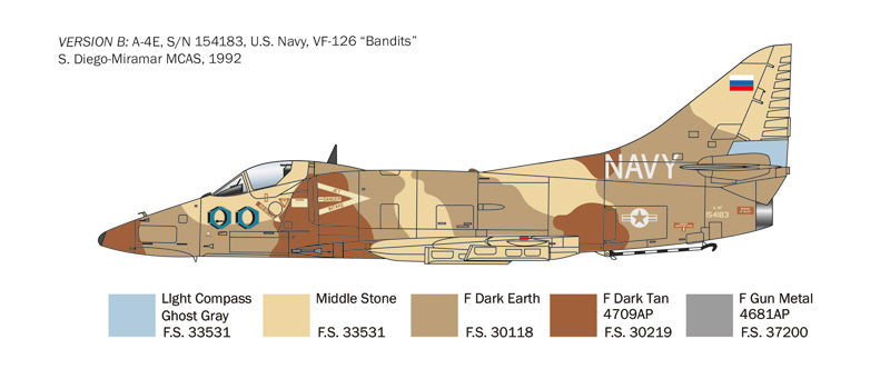Italeri 1:48 A-4 E/F/G Skyhawk