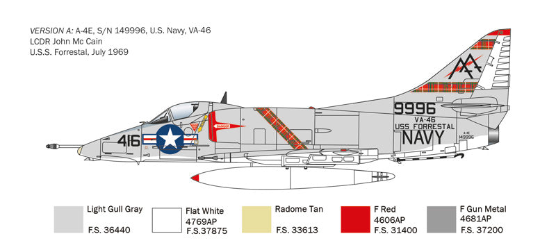 Italeri 1:48 A-4 E/F/G Skyhawk