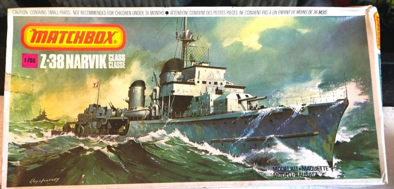 Matchbox 1:700 Z-38 Narvik Class