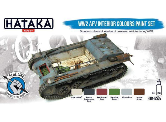 Hataka (blue line) WW2 AFV Interior Colours
