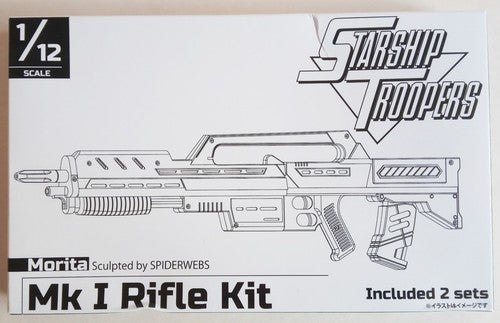 Morita 1:12 Starship Troopers Mk I Rifle Kit (2 kits)