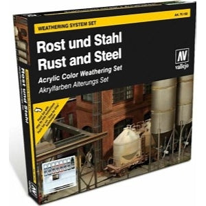 Vallejo Model Colour Set - Rust and Steel