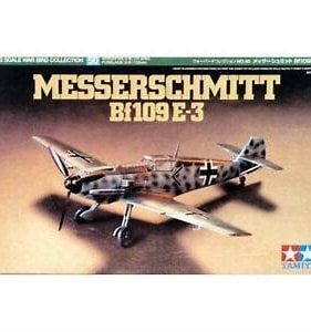 Tamiya 1:72 Messerschmitt Bf109 E-3 Model Kit