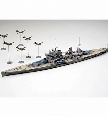 Tamiya 1:700 Prince of Wales Battle of Malaya