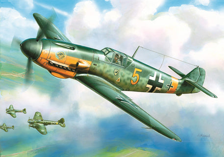 Zvezda 1:144 German Fighter Messerschmitt BF-109 F2